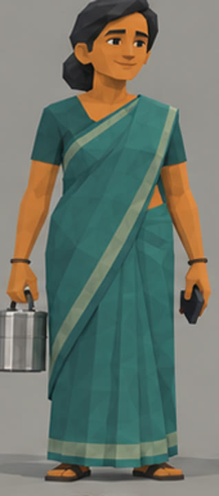 Amma (Saroja), concept art