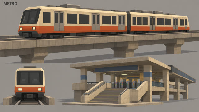 Concept sheet 01: Ooru Rail metro