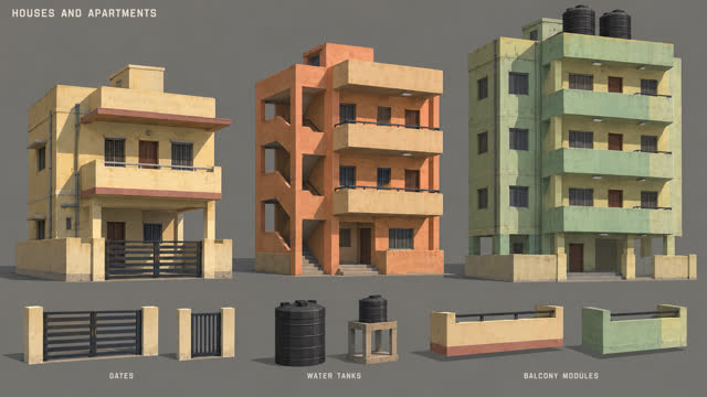 Reference concept art for Sadashivanagar