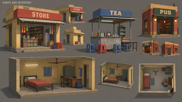 Reference concept art for BTM & JP Nagar