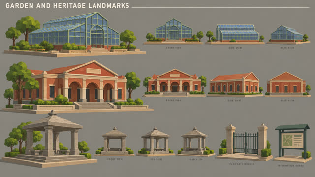 Reference concept art for Basavanagudi