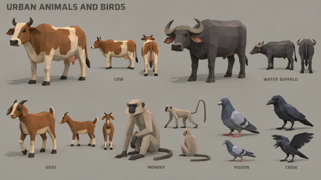 Concept sheet 40: Urban animals and birds