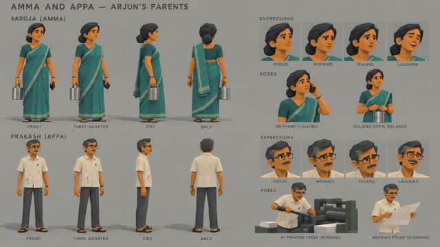 Concept sheet 60: Amma and Appa
