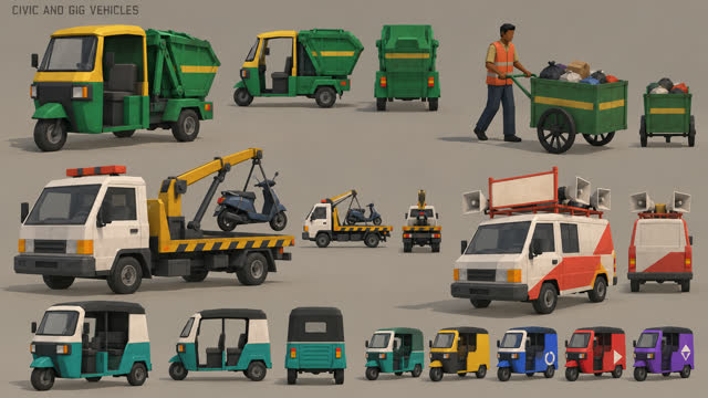 Concept sheet 67: Civic and gig vehicles
