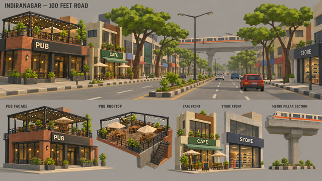 Concept art for Indiranagar
