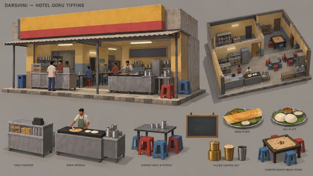 Reference concept art for Malleshwaram