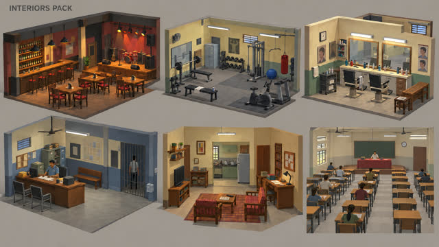 Concept sheet 84: Interiors pack