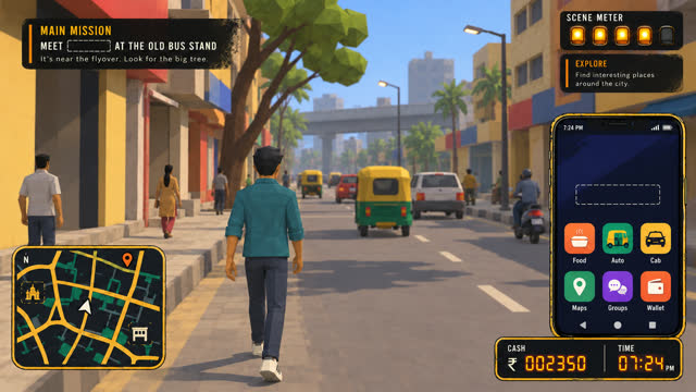 Concept sheet 86: HUD and phone UI